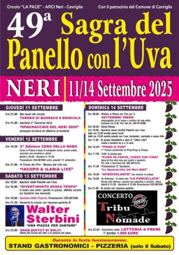 Sagra del Panello con l'Uva